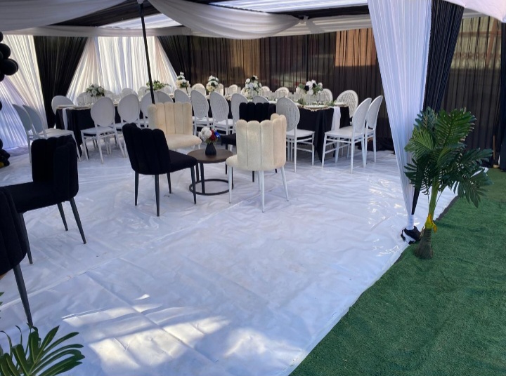 Outdoor event setup