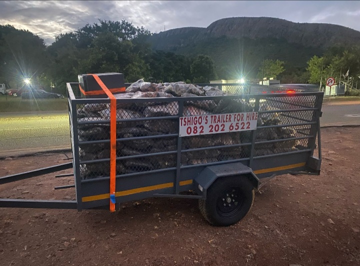 Braai cooking setup